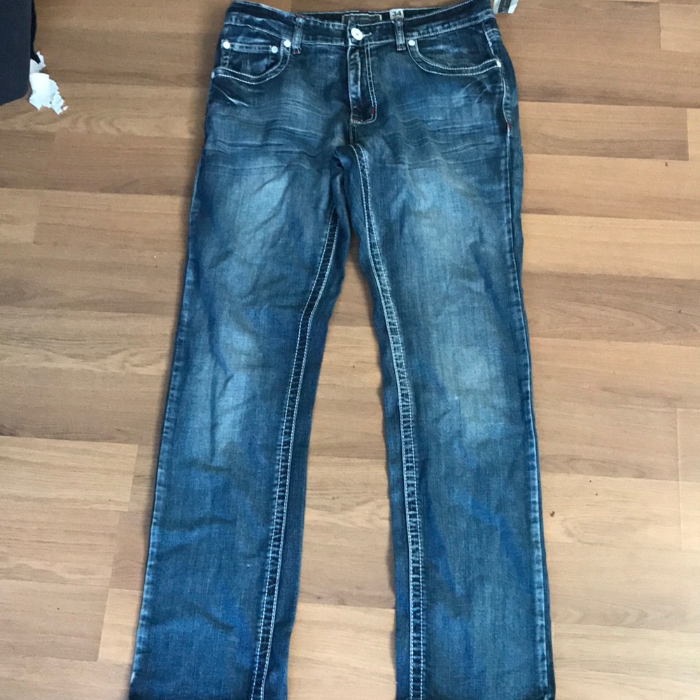 Men’s never worn blue jeans